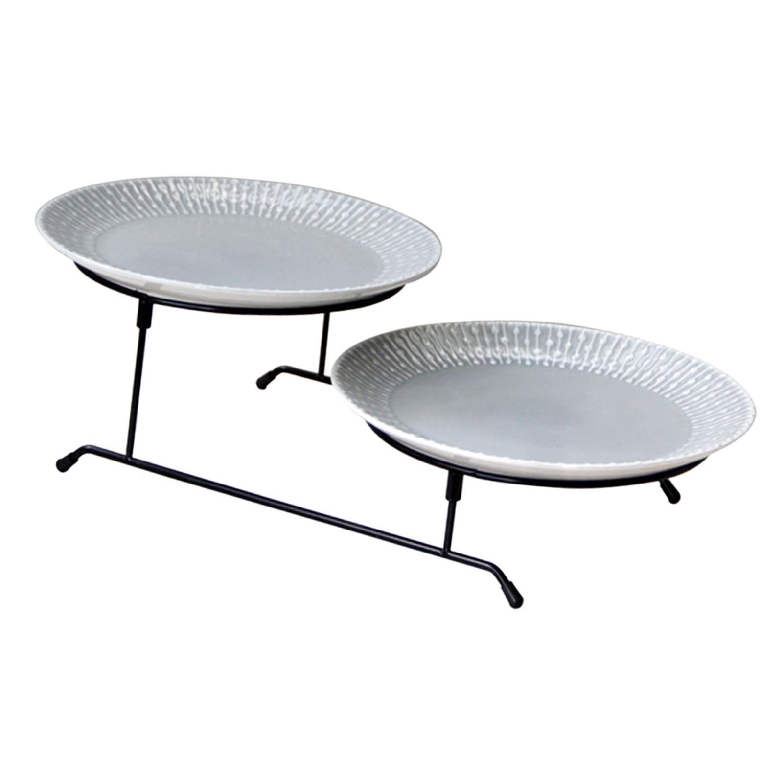 Dessert Cake Stand Jewelry Trinket Tray Cake Serving Tray for Bathroom Kitchen Countertop