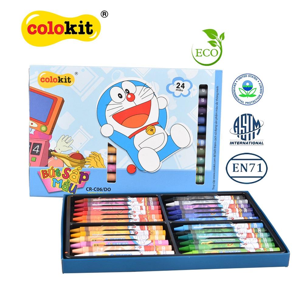 Bút sáp màu Colokit Doraemon CR-C05/DO. 24 màu