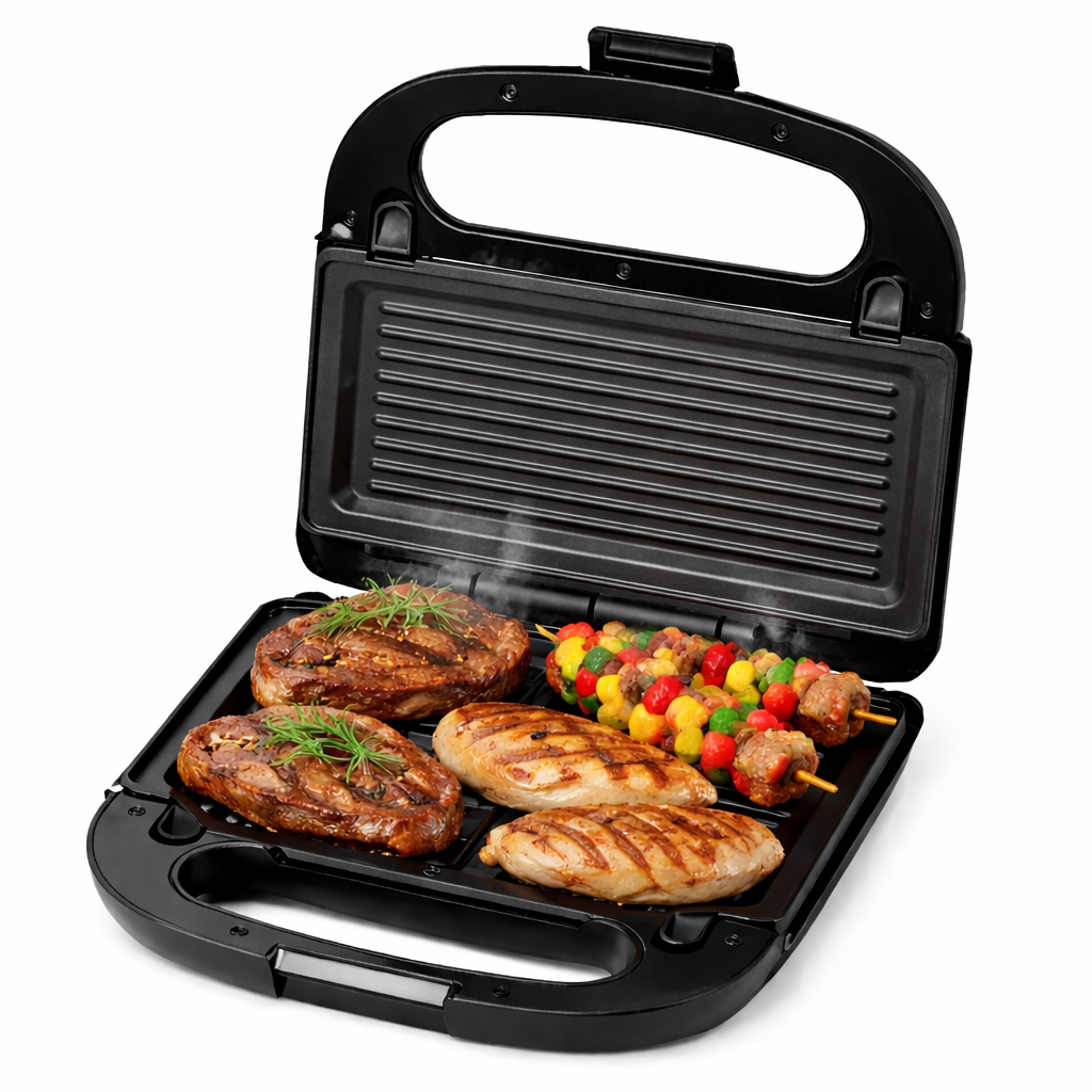 Kẹp nướng sandwich TIROSS 3 trong 1 TS9675 - Hàng chính hãng