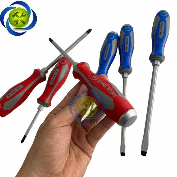 Bộ tua vít đóng 6 cây bake + dẹp Kingtony 30206MR