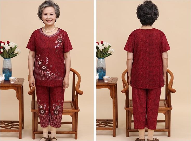 Bộ Đồ Mặc Nhà Cho Người Già - BG01 , BG01T BG01D