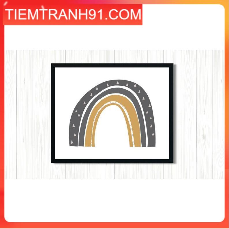 Tranh treo tường | Tranh cho bé-Rainbow Printable Wall Art , Rainbow Print 29 , tranh canvas giá rẻ