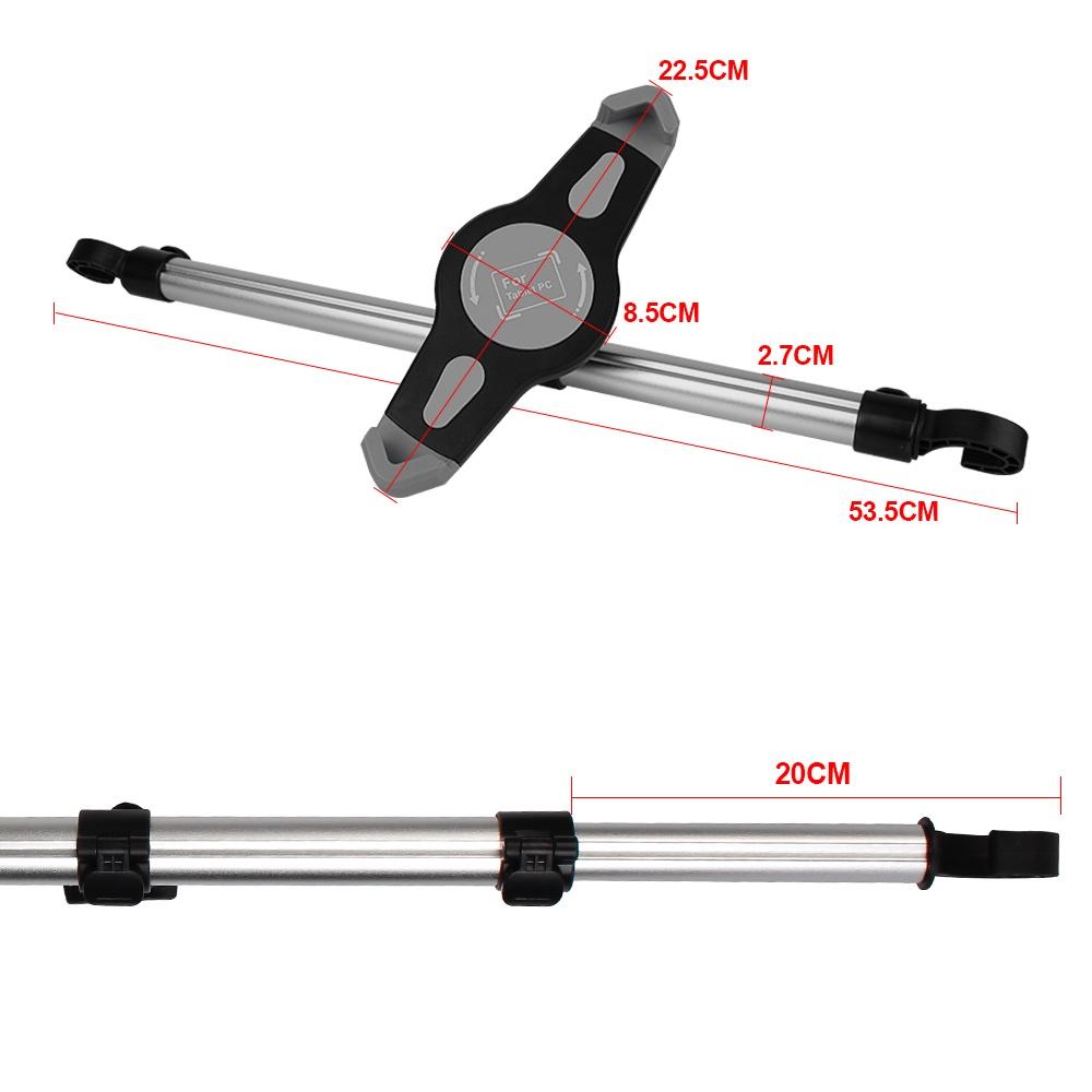Giá đỡ máy tính bảng 7-11 Inch gắn ghế ngồi xe hơi thông dụng cho Ipad Xiaomi Samsung