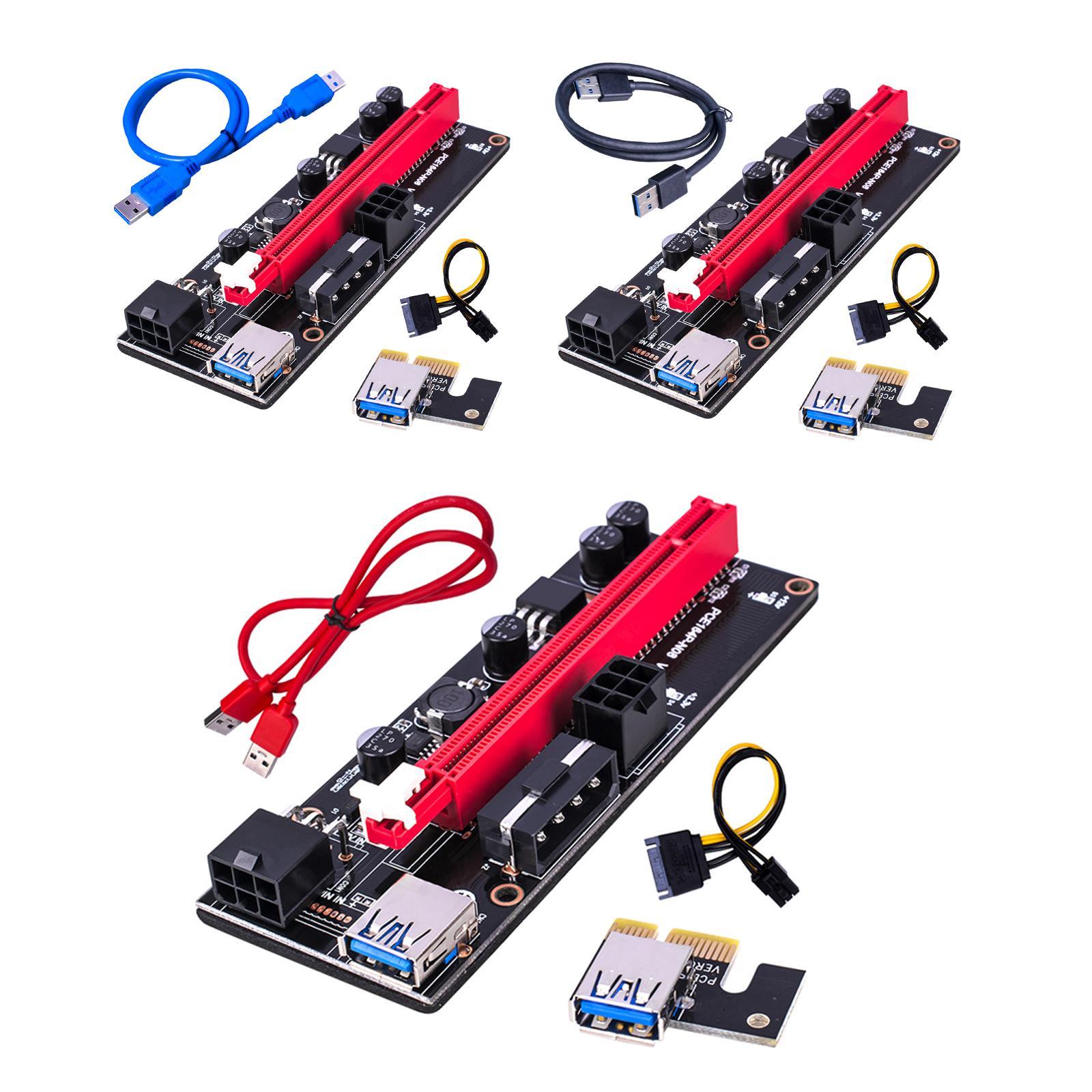Ver009S 1x to 16x graphics expansion USB adapter card, 60cm USB 3.0