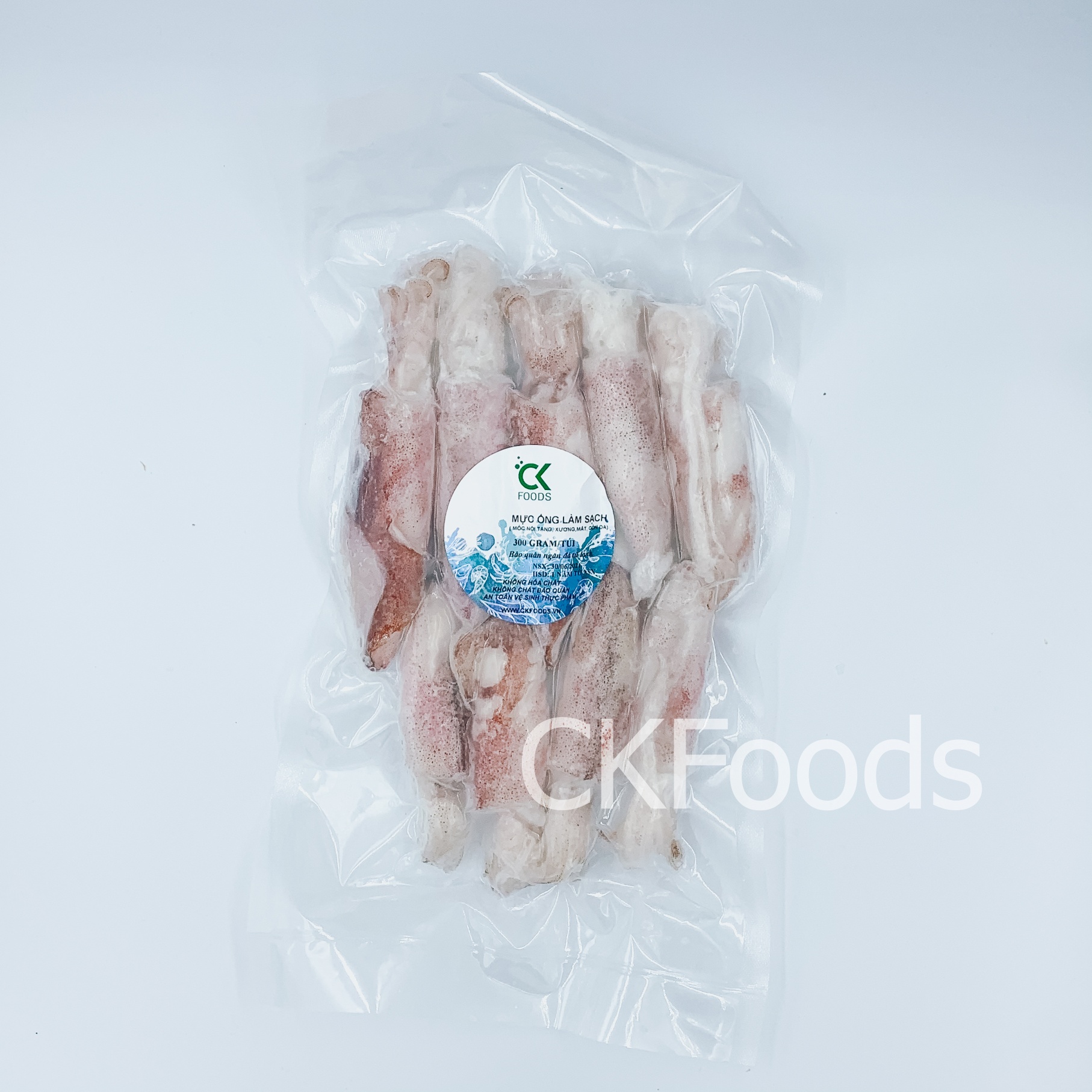 Mực ống làm sạch - CKFoods - 300 g
