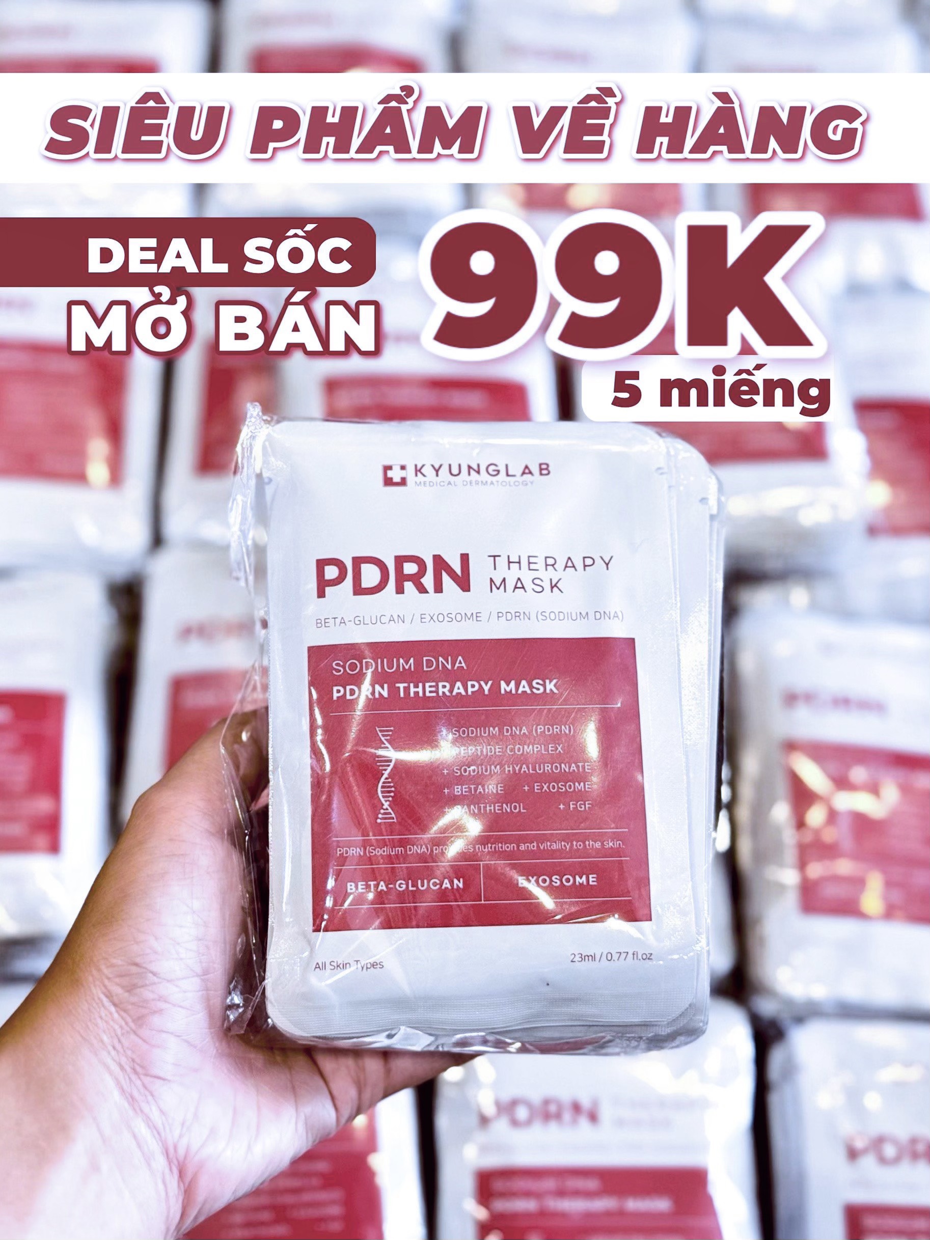 Mặt nạ Kyung Lab PDRN Therapy Mask 