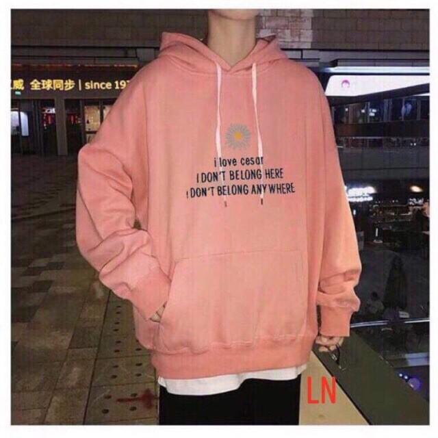 Áo hoodie I Love hoa LNG0919