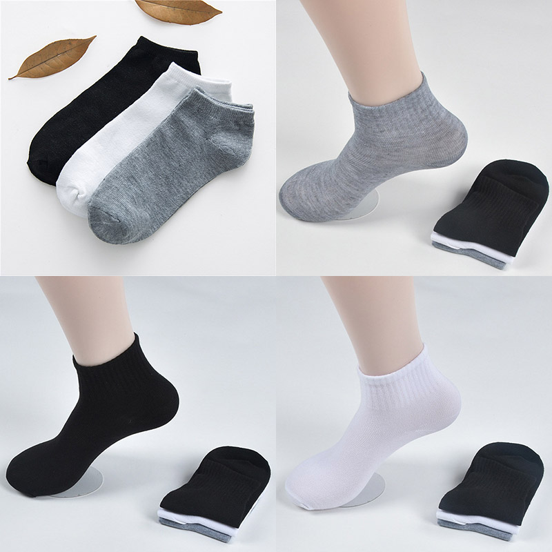 Combo 3 đôi tất vớ nam big size cỡ lớn 44-48 dành cho giày tây và giày thể thao - V006