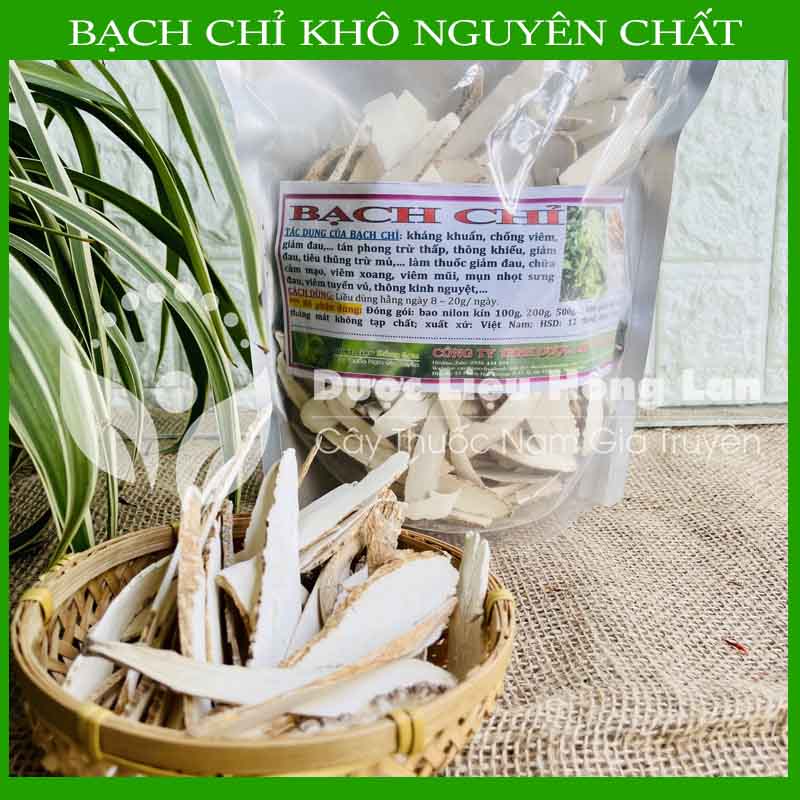 1kg Bạch chỉ vị thuốc bắc khô sạch