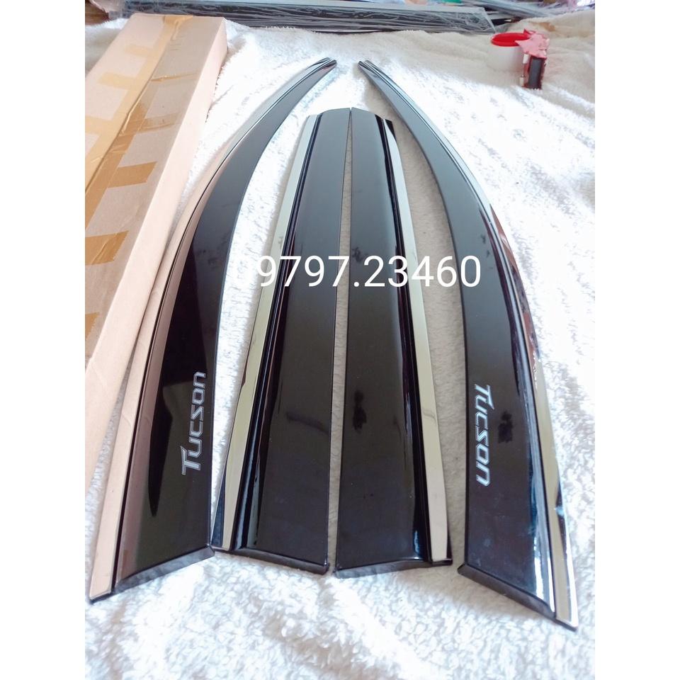 Vè che mưa Hyundai Tucson 2022 chỉ inox cao cấp, đổi lại và hoàn tiền trong 30 ngày nếu không hài lòng