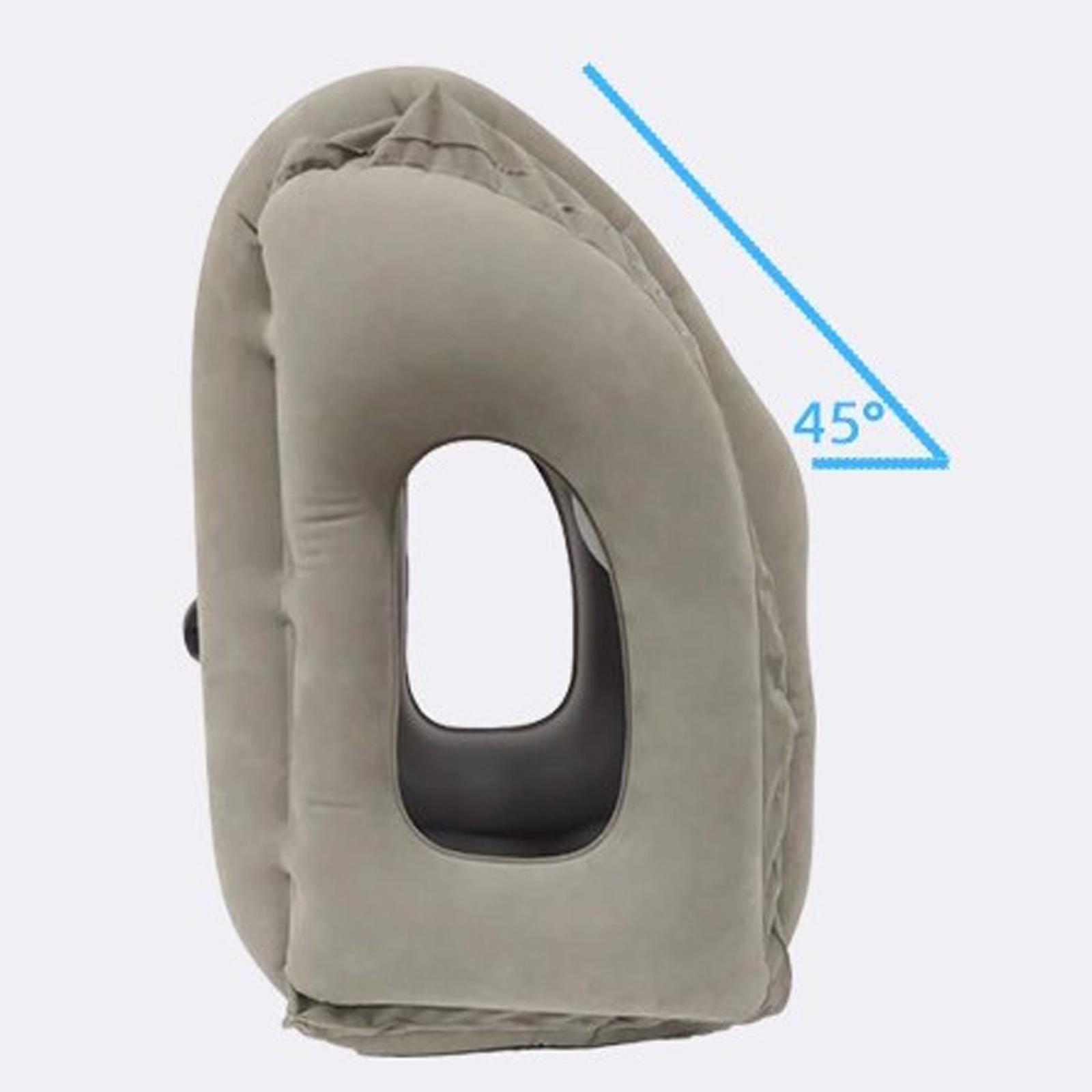 4x Travel Pillow Breathable Inflatable Neck Pillow for Office