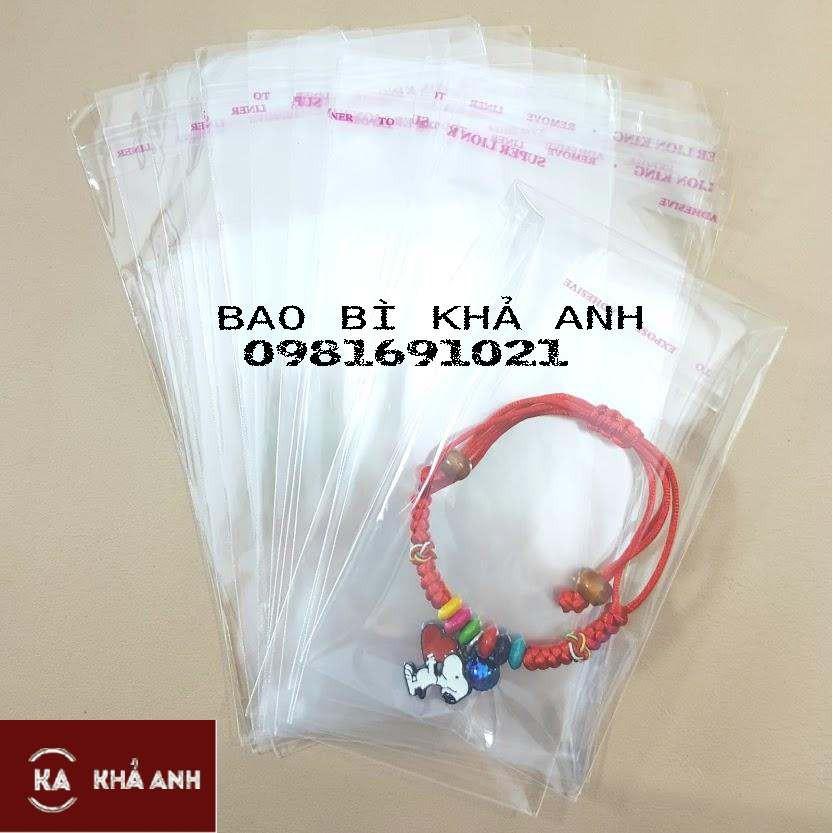 1 KG Bọc Kiếng Keo Đựng Quần Áo túi nilong đựng hàng - TÚI CÓ KEO DÁN - KD1598