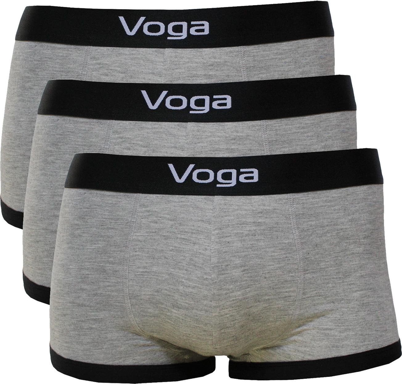 Set 3 quần sịp đùi nam Voga vải thun Rayon tự nhiên thoáng mát, hút ẩm
