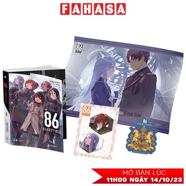 86-EIGHTY SIX - Ep.9 - Bản Giới Hạn - Tặng Kèm Quốc Huy Nam Châm + Set Bookmark Nam Châm + Tapestry A1