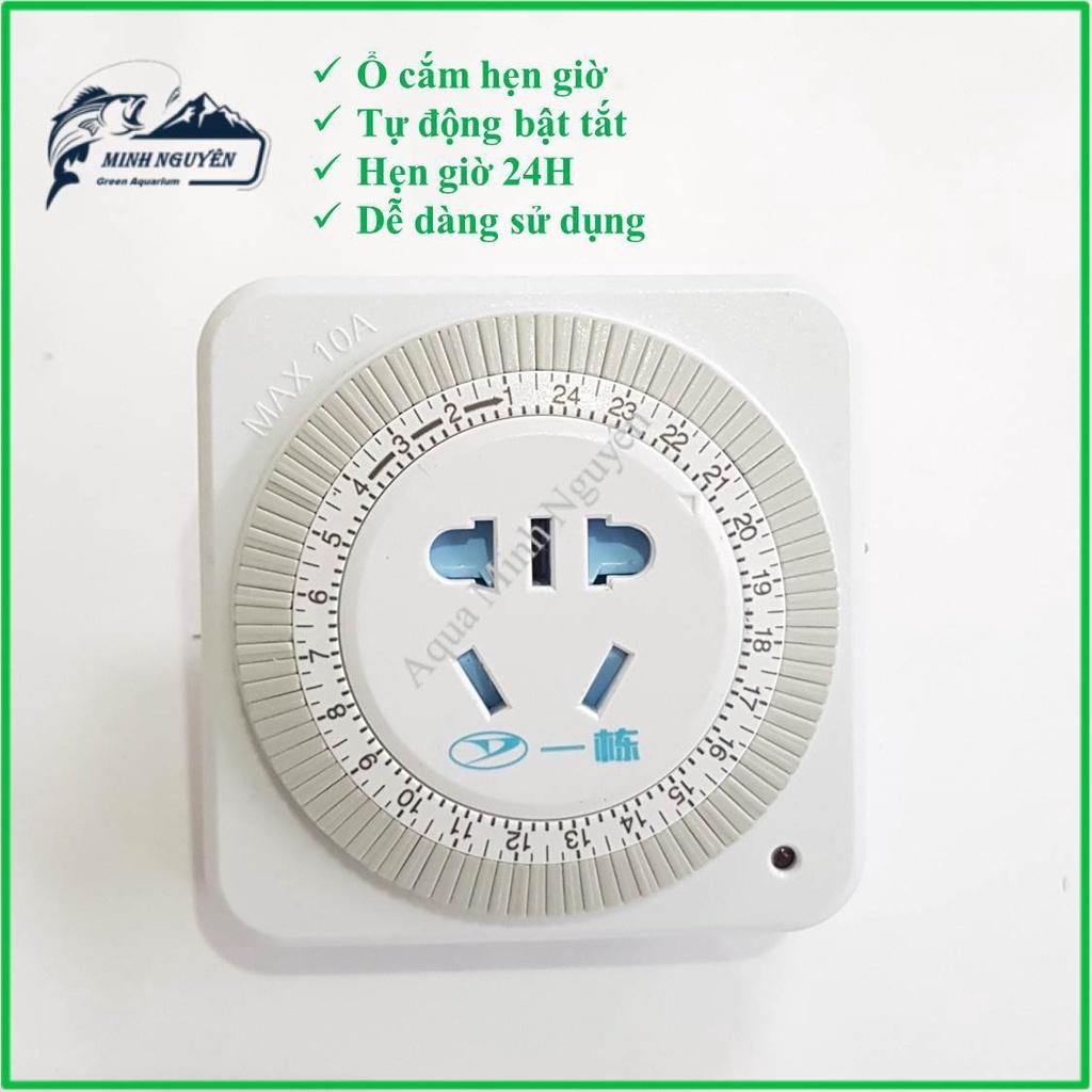 Ổ Cắm Hẹn Giờ Tự động - Bộ nguồn tự động bật tắt hẹn giờ 24H theo giờ gian cài đặt