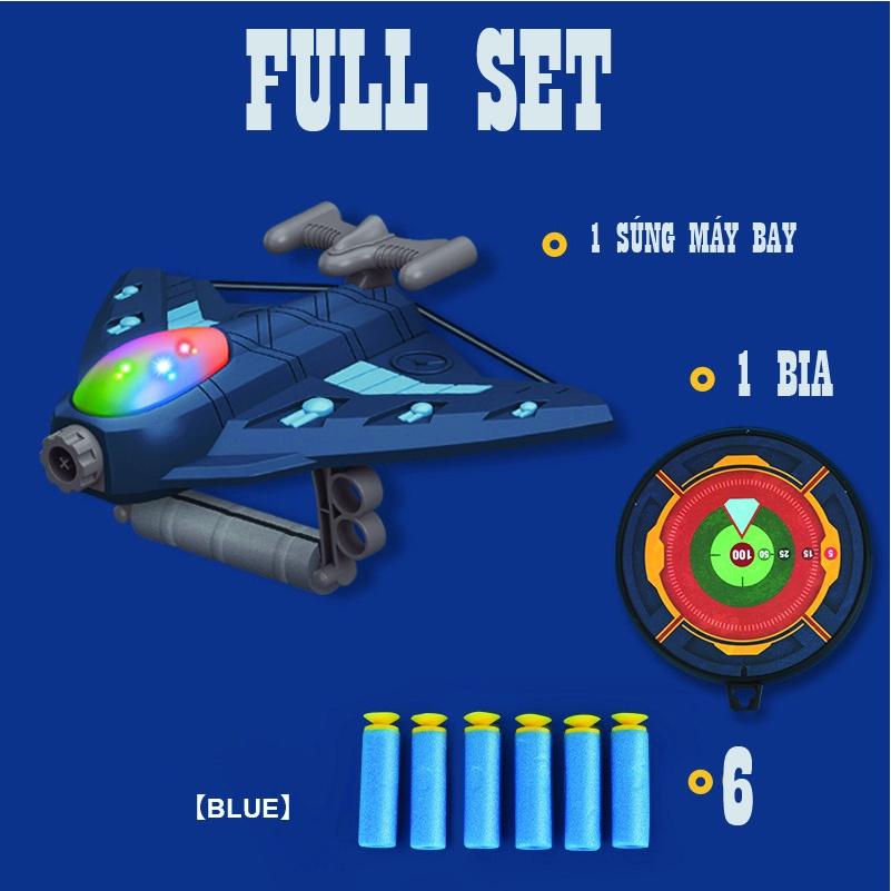 Đồ chơi cho bé nhựa có bia bắn và đèn phát sáng đồ chơi cho bé trai hàng đẹp có sẵn