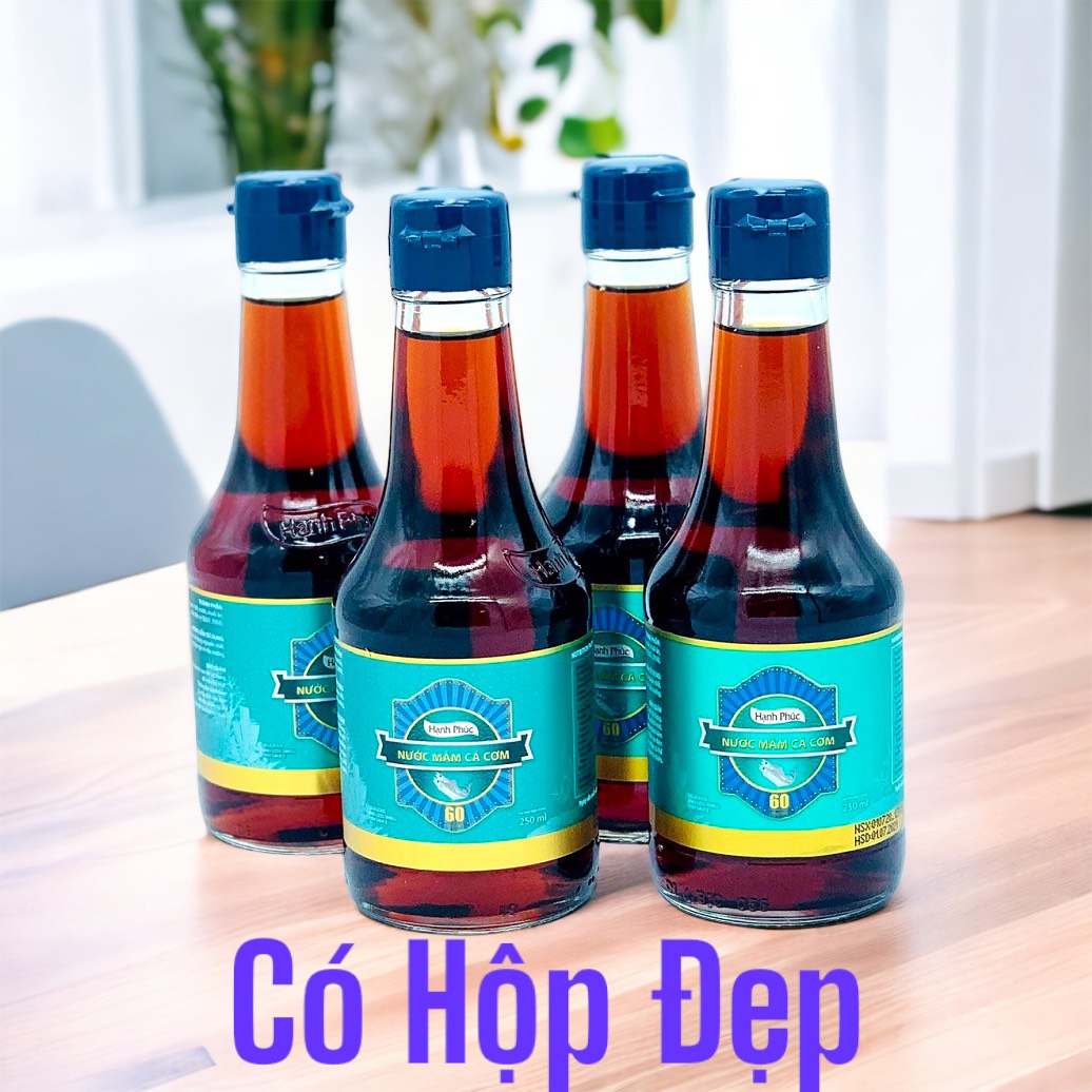 Nước Mắm Hạnh Phúc 60 độ đạm Chai 250ml