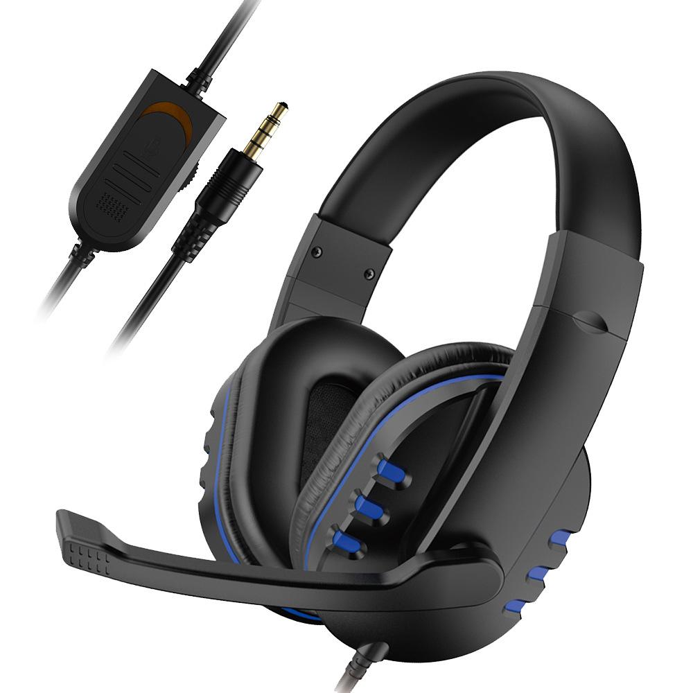 Chơi Game Có Dây Tai Nghe Game Thủ Tai Nghe Có Micro Cho Máy Tính Laptop PS4 PS5 Play Station 4 5 Nintendo Công Tắc Máy Tính Bảng