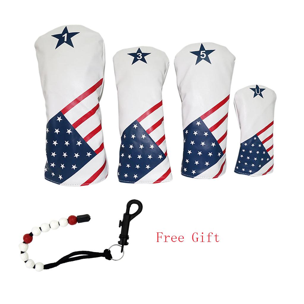 Golf Head Covers Club Covers Golf Driver Head Covers Wooden Head Covers With Pearls