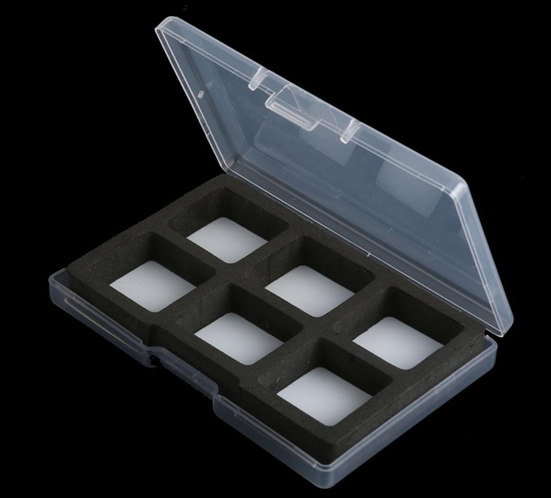 Clear Fly Box Foam Insert Hooks Compartment Fishing Tackle Storage Box