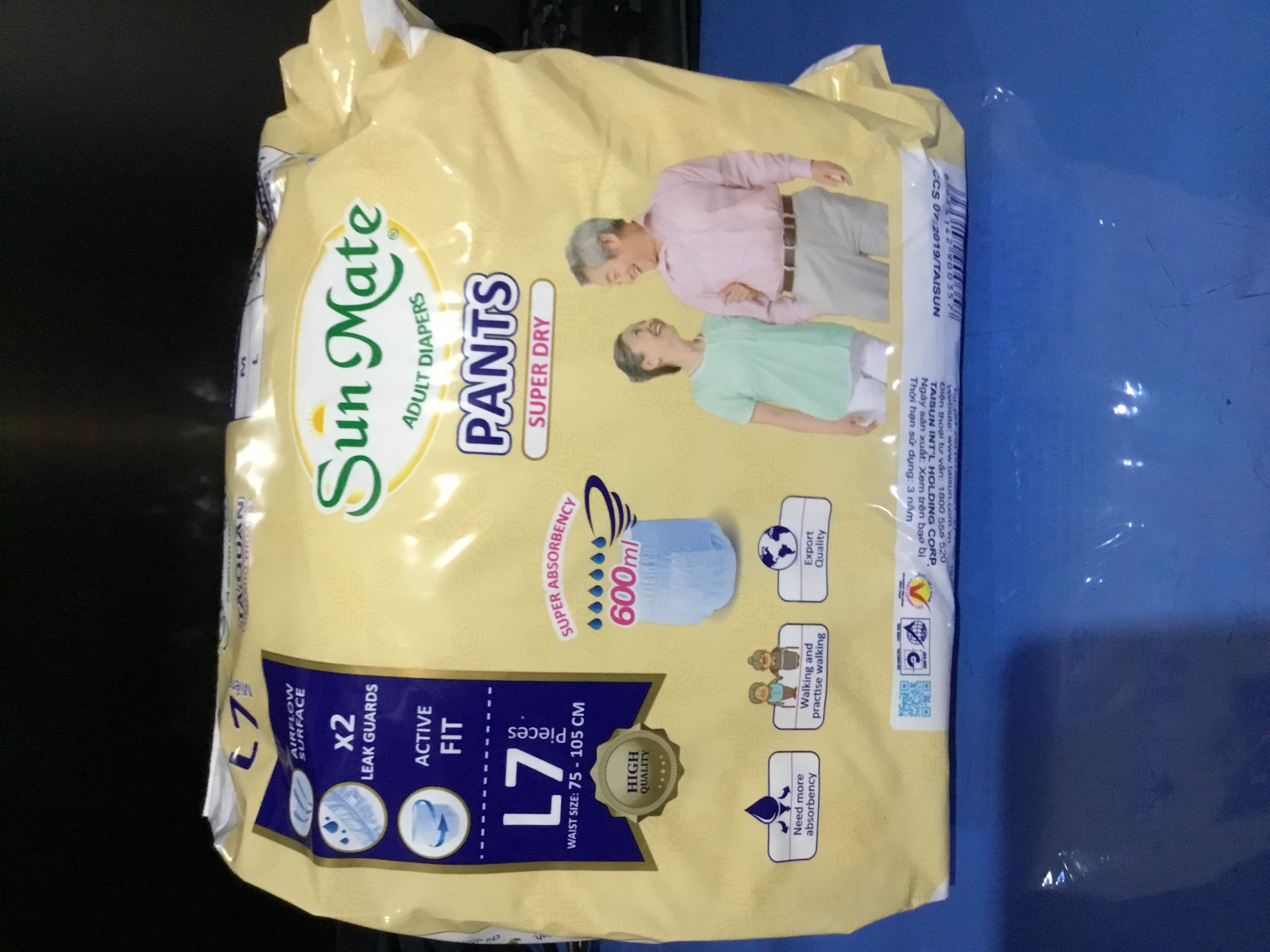 Tã quần Sunmate L7 - Date luôn mới-