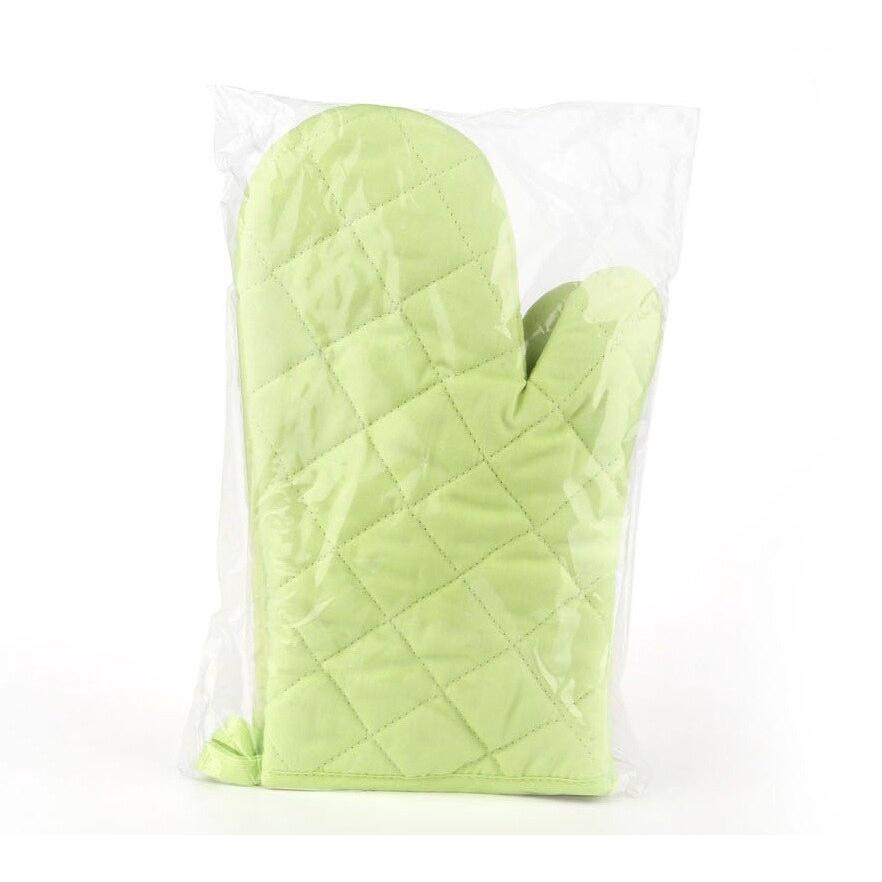 2pcs/set Kichen Microwave Oven Gloves Baking Oven Special Heat Insulation Anti - ironing High Temperature Resistant Gloves