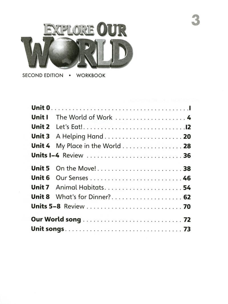 Explore Our World 2nd Edition 3 Workbook