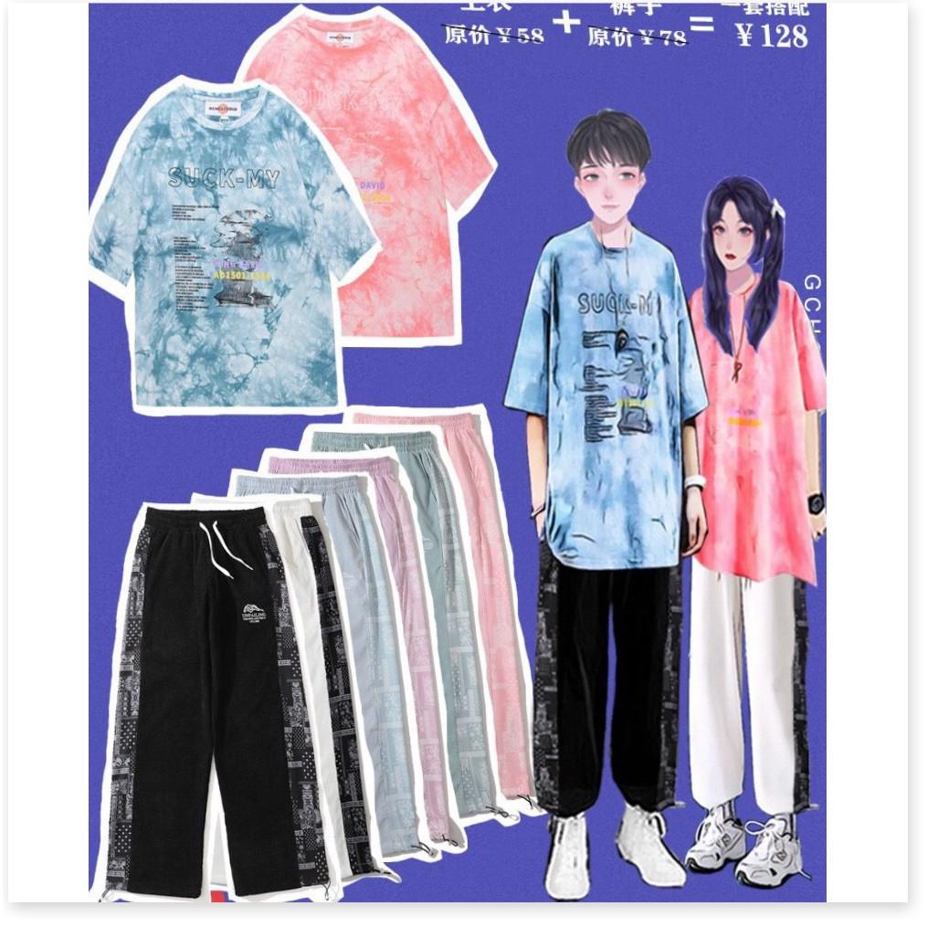 ÁO THUN TAY LỠ FORM RỘNG NAM NỮ