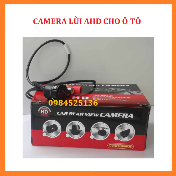 Camera Lùi AHD tròn cho Xe ô tô xem Góc Rộng 170 ° Nhìn Xuyên Đêm FULL HD 1080P Chiếu Hậu Camera Dự Phòng Máy Quay Phim Đỗ Xe Màn Hình Đảo Ngược Chống Nước Cao. Camera lùi cho ô tô siêu nét, chống nước siêu bền.