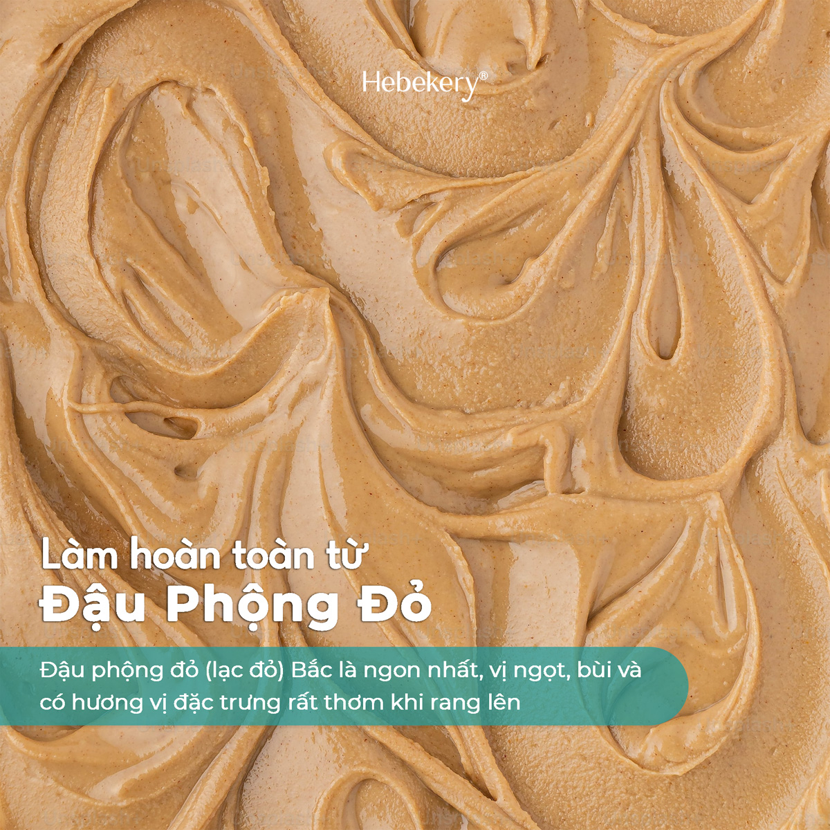 Combo Bơ Hạt 3 Vị Nguyên Chất Chuẩn Eat Clean Không Đường HEBEKERY by HEBE