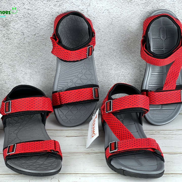 Giày sandal, dép sandal nam Teramo đế cao su nguyên chất, siêu nhẹ, quai dù chắc chắn, đế có rãnh chống trượt an toàn, TRM HỌA TIẾT