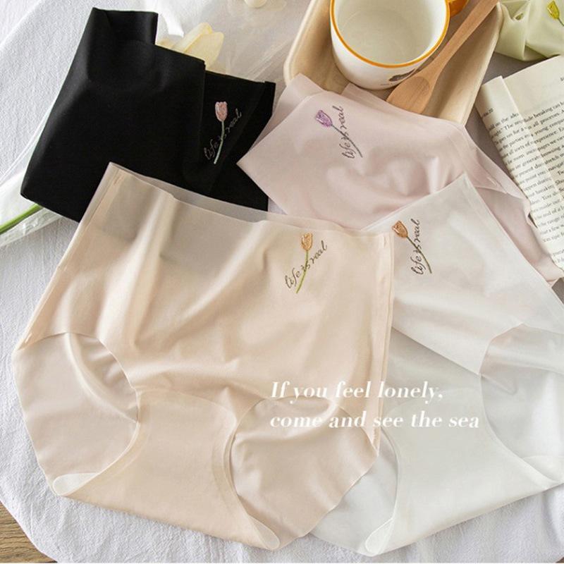 Quần lót nữ su CẠP CAO TÀNGHÌNH, hàng caocấp loại1, mềm, không kiền, thóang mát, cogiãn tốt Women - Trắng sữa
