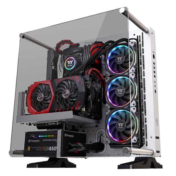 Vỏ Case Máy Tính Thermaltake Core P3 Tempered Glass Snow Edition CA-1G4-00M6WN-05 ATX - Hàng Chính Hãng