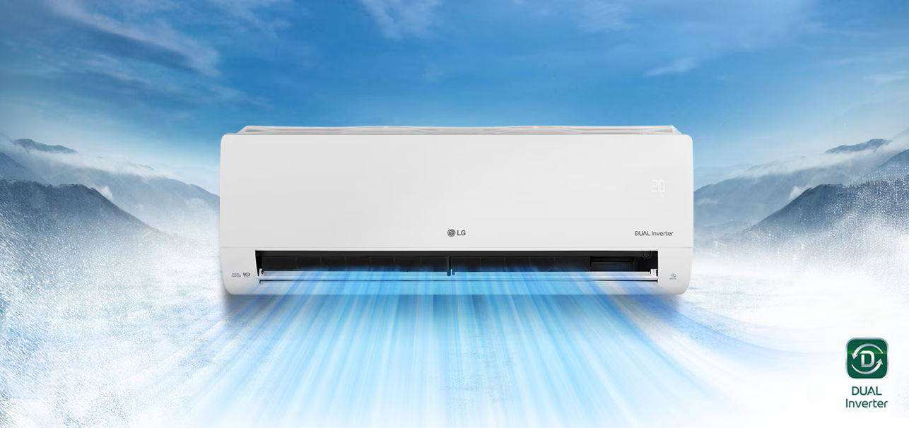 Máy lạnh LG Inverter 1.5 HP IEC12M2 - Hàng Chính Hãng