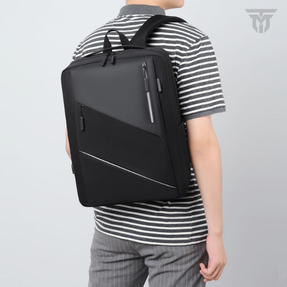 Balo Nam Đa Chức Năng Teement, Đựng Vừa Laptop 15.6 Inch Siêu Nhẹ, Chống Xước , Chống Nước Hiệu Quả - Hàng Chính Hãng