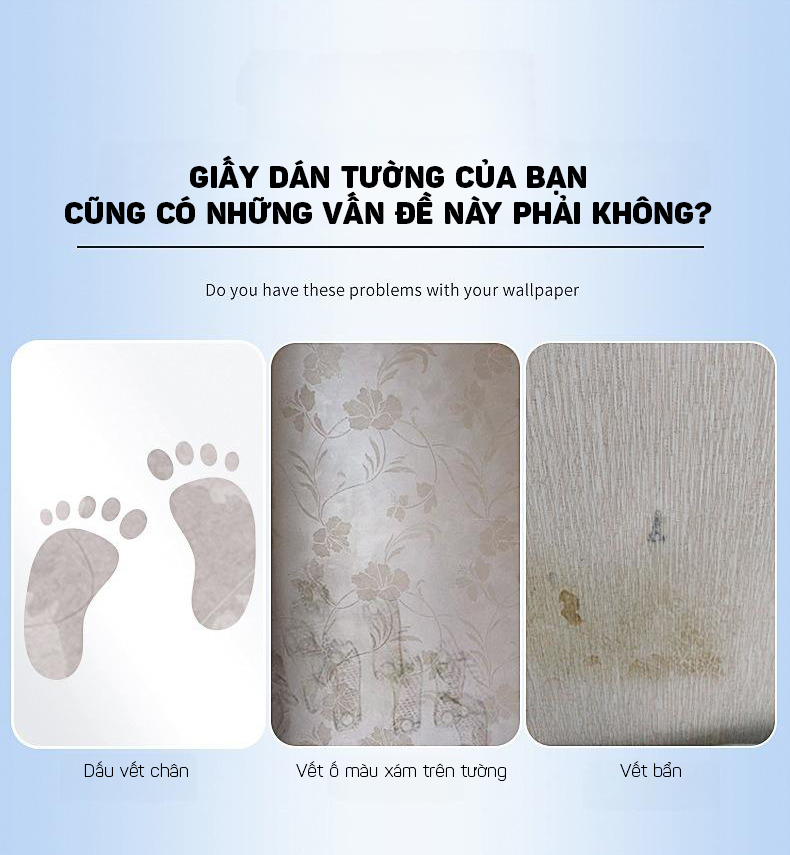 (280ml) Bọt Làm Sạch Vết Ố Bẩn Giấy Lụa Dán Tường 280ml - Xóa Vết Bẩn, Ố Vàng, Giữ Sáng Đẹp Tường - Hàng Nhập Khẩu