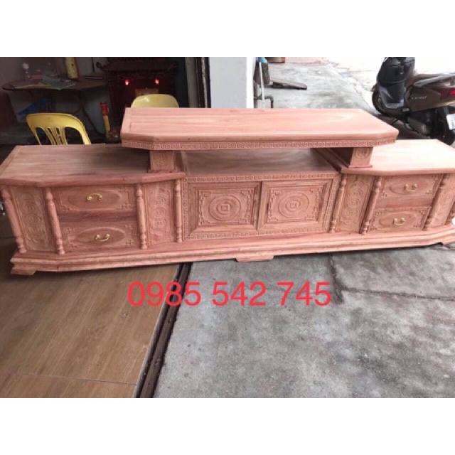 KỆ TIVI GỖ HƯƠNG ĐÁ