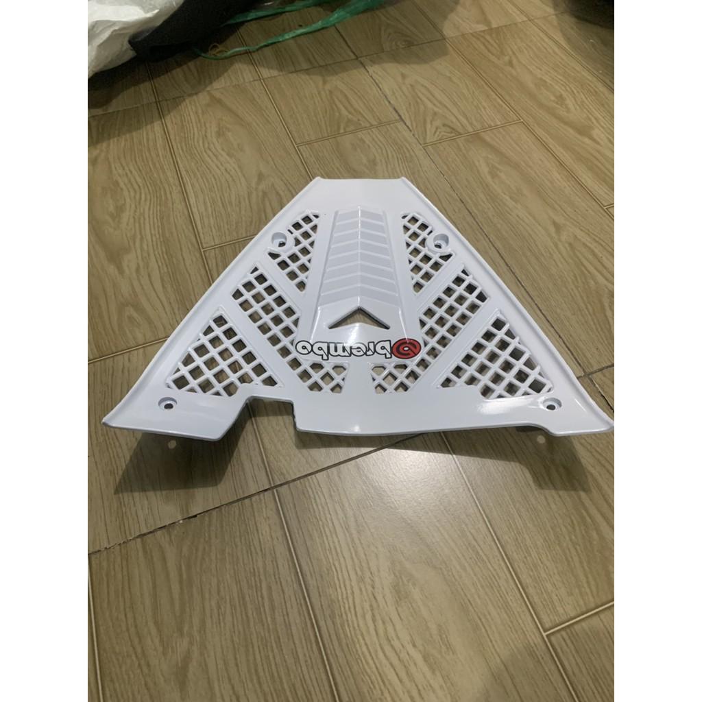Chắn bùn trước xe exciter 155 màu trắng