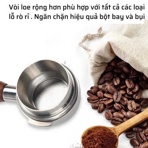 Phụ kiện máy pha cafe phụ kiện máy xay vòng đong bột cafe có nhiều size tiện dụng trong các loại quán bar,quán cafe