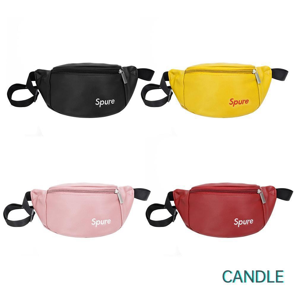 Túi Đeo Ngang Hông Chất Liệu Da Pu Unisex