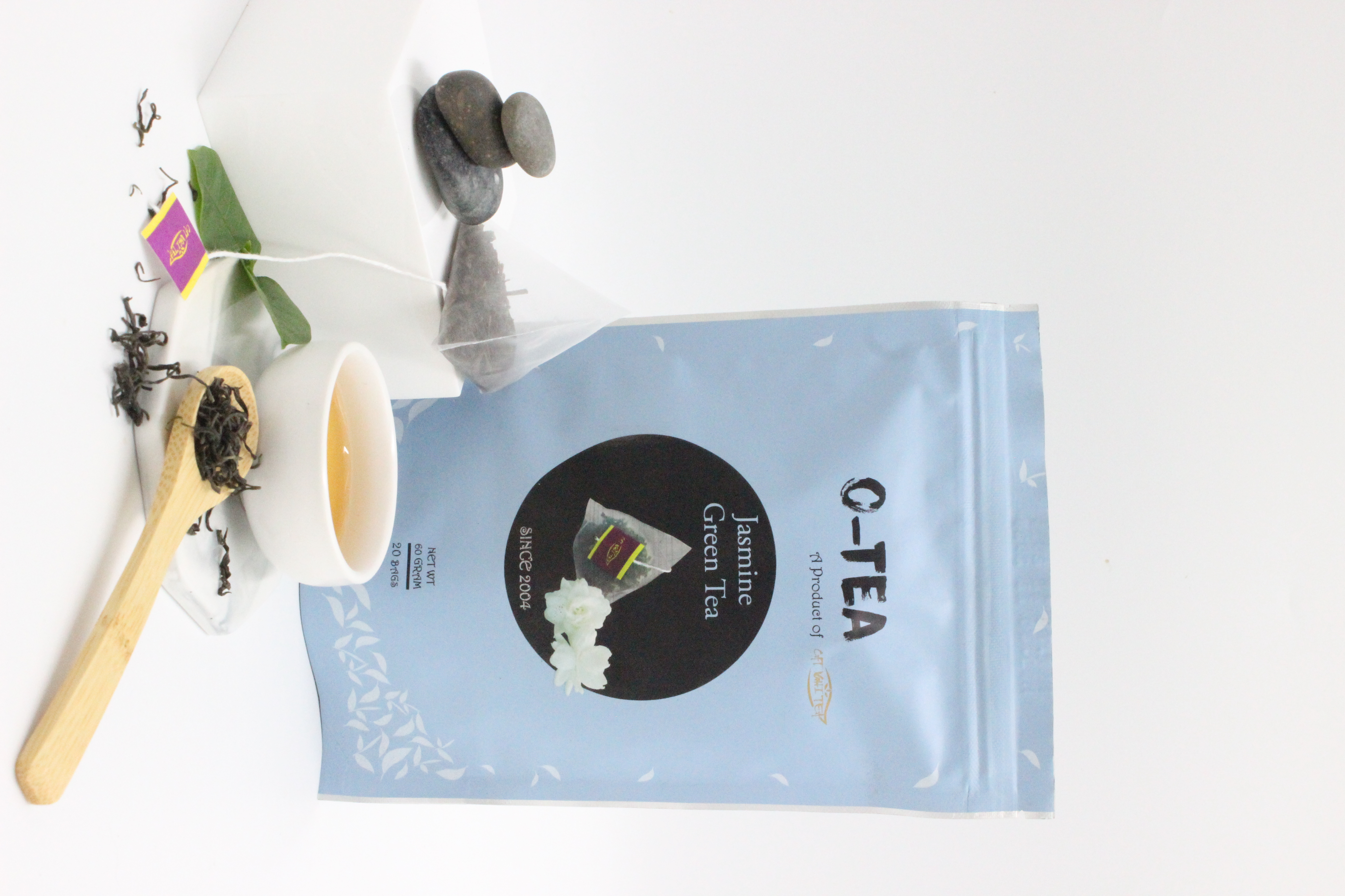 Trà Túi Lọc Otea - Trà Xanh Hương Lài Cat Nghi Tea