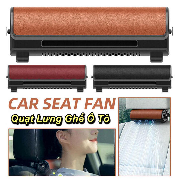 Quạt Thổi Sau Ghế Ô Tô Car Seat Cooling Fan - Home Decor Furniture