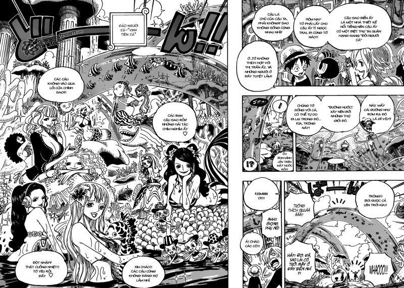 đảo hải tặc - one piece chapter 608 14