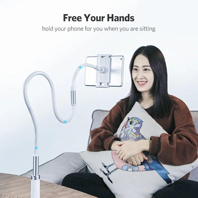 Ugreen UG30480LP113TK 1.2M màu Trắng Chân kẹp điện thoại + máy tính bảng đa năng - HÀNG CHÍNH HÃNG