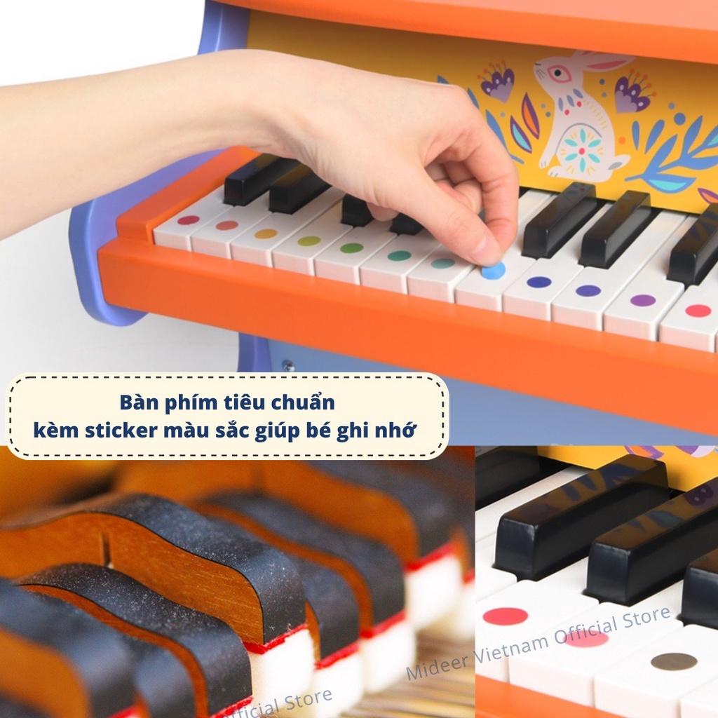 Đàn Piano Cho Bé MideerPiano, Đồ Chơi âm nhạc cao cấp Cho Trẻ Em Từ 1,2,3,4,5,6,7 Tuổi