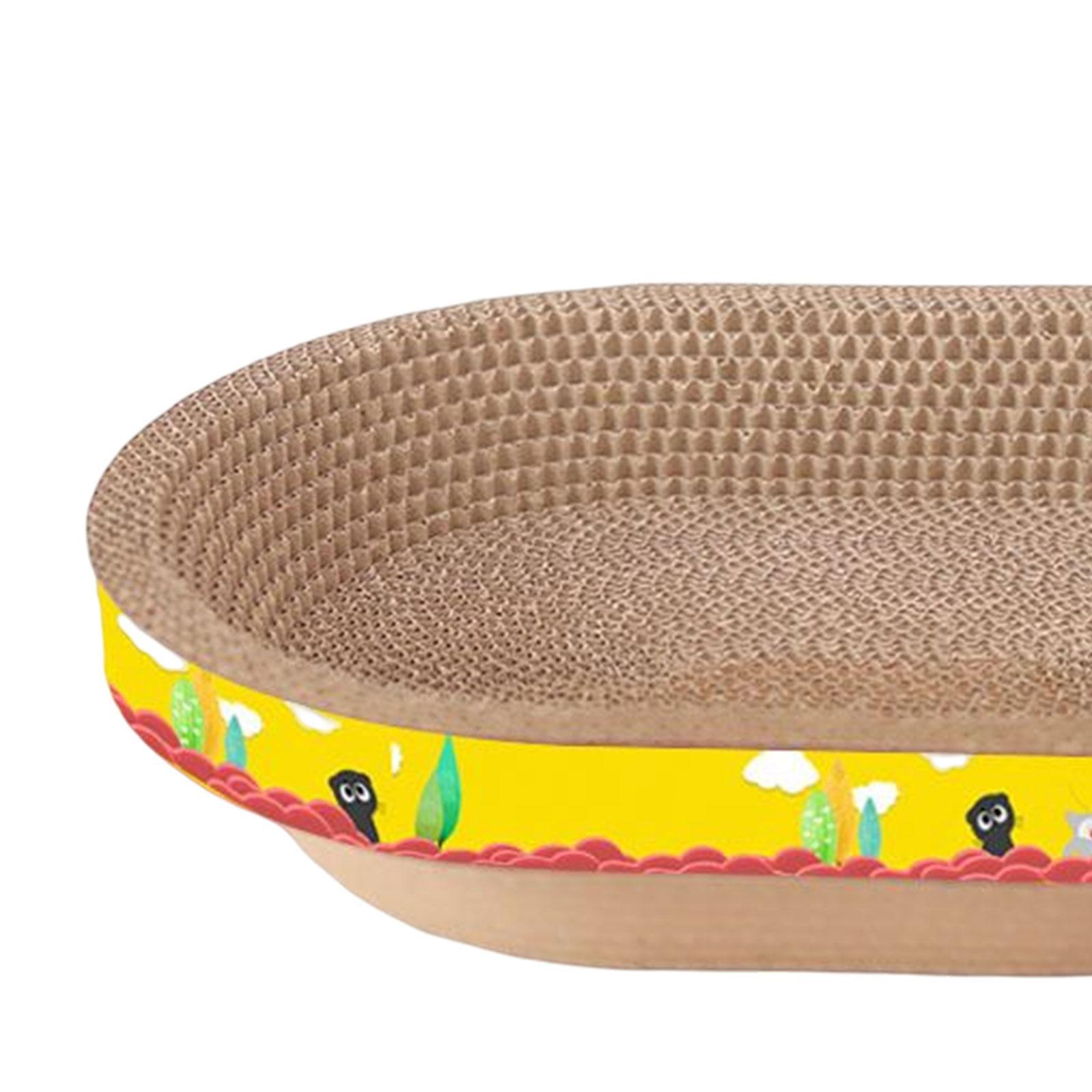 2x Cat Scratcher Scratching Board Corrugated Grind Claws Kitty Cat Toys