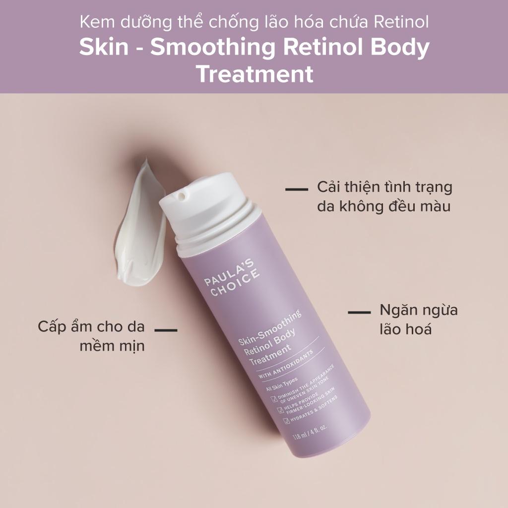Kem Dưỡng Thể Retinol Làm Sáng Da, Chống Lão Hóa Paula's Choice Skin Smoothing Retinol Body Treatment