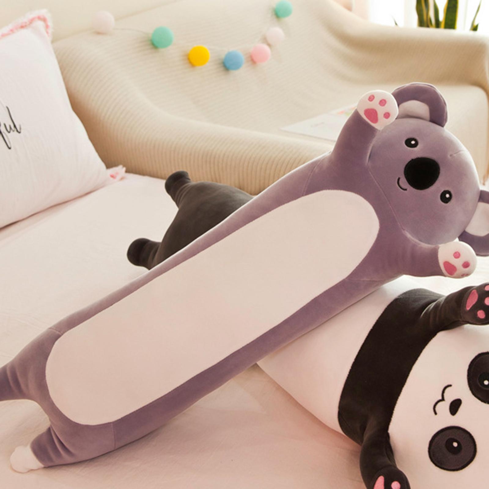 Cute Long Plush Pillow Children Cushion Toy for Bedroom Girlfriend Gifts Panda