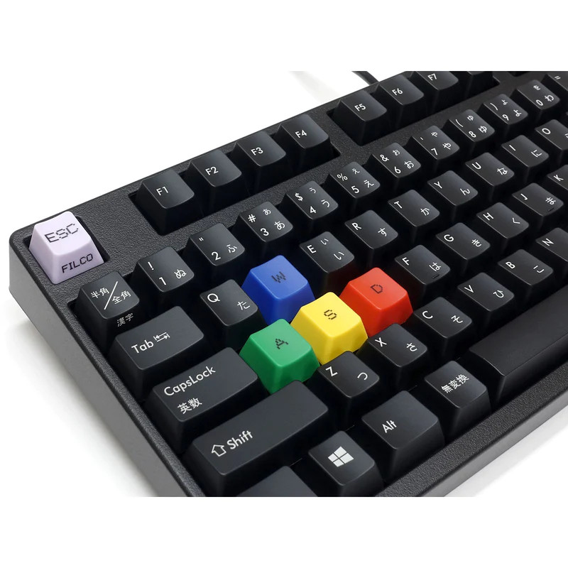 Bộ keycap Filco Retro Game - Hàng Chính Hãng