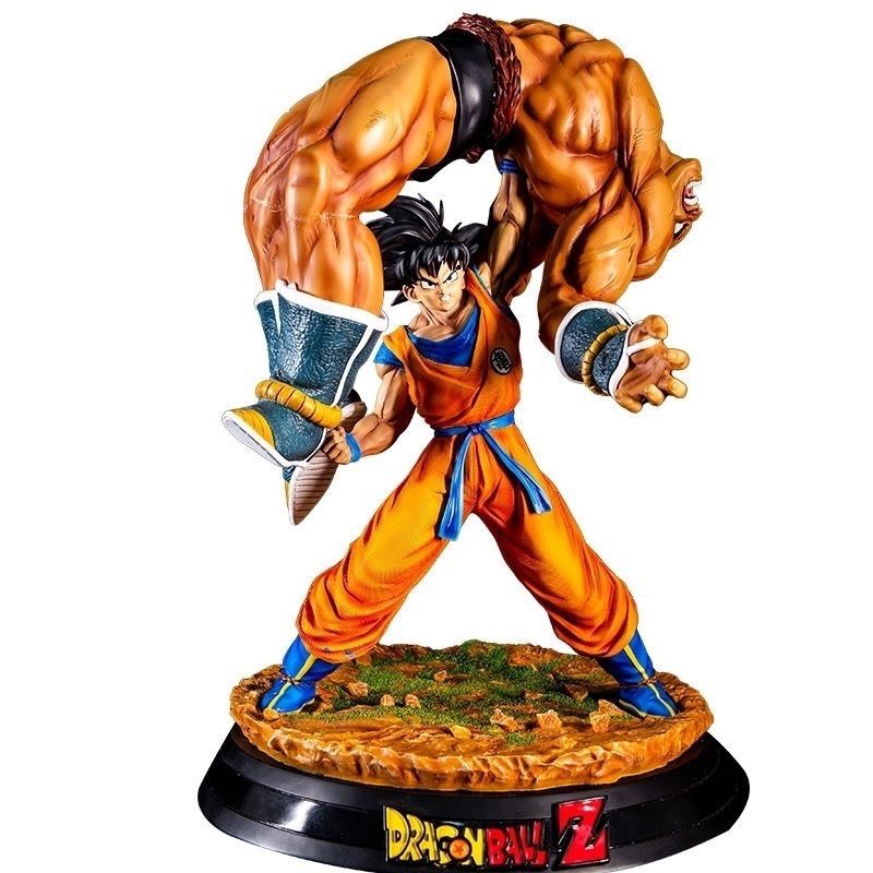 Mô hình SonGoku vs Nappa cực nét cao 43cm - dragonball